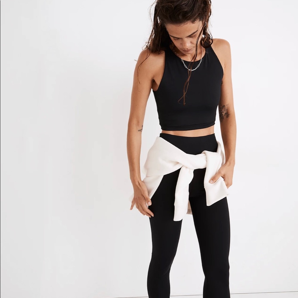 Madewell MWL Form Racerback Crop Top